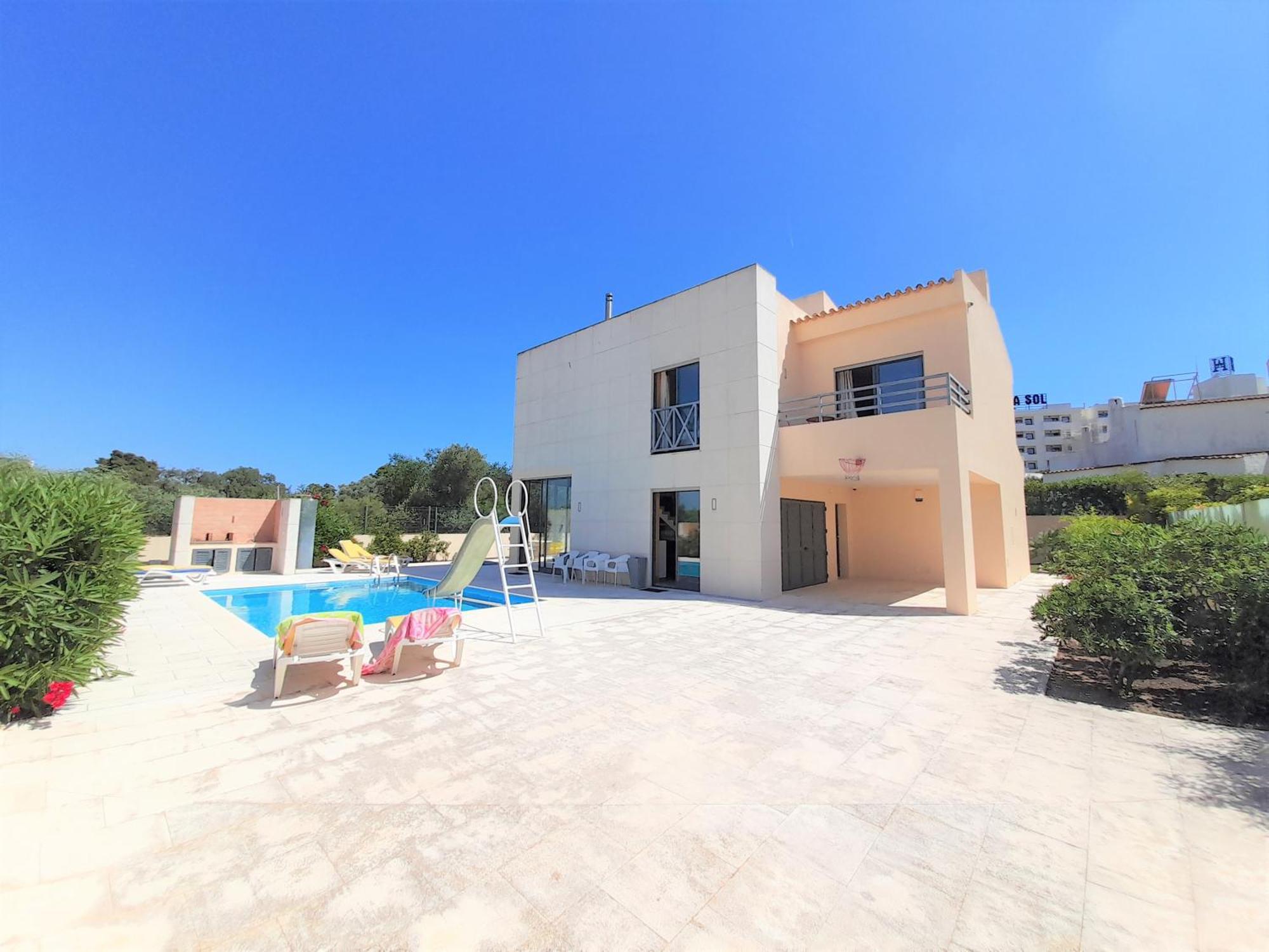 Villa Paula With Private Pool Close To The Beach And Strip Albufeira Extérieur photo